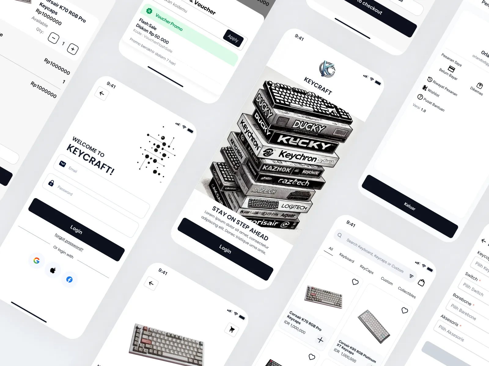 UI/UX Mobile App Design